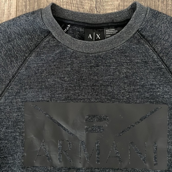 Armani Exchange Men's Crewneck Sweatshirt - Size Small - Picture 2 of 8